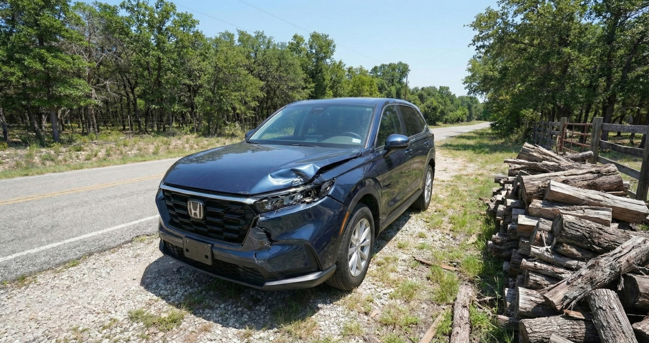 Honda Auto Body Repair Before