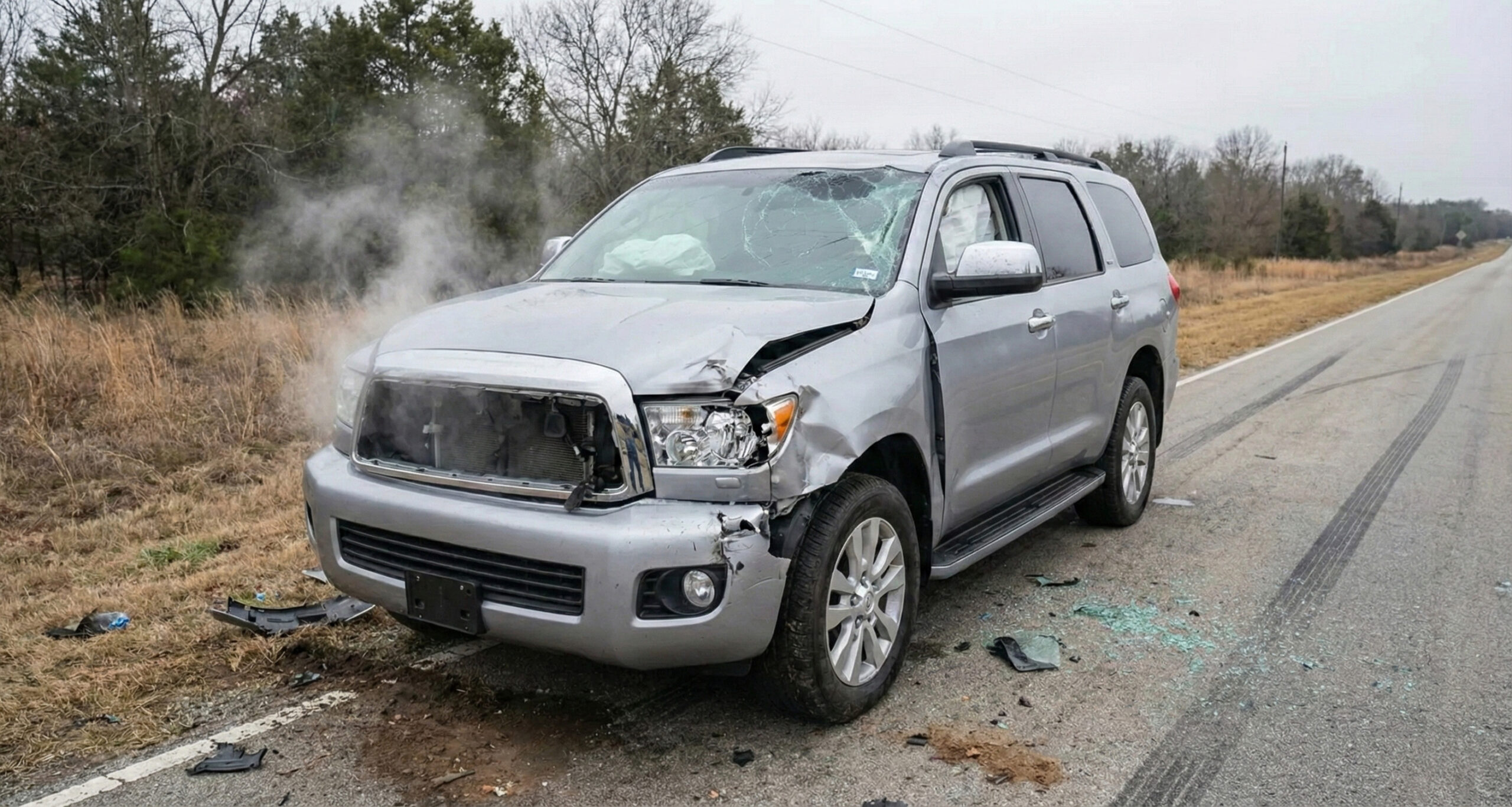 Toyota Auto Body Repair Before