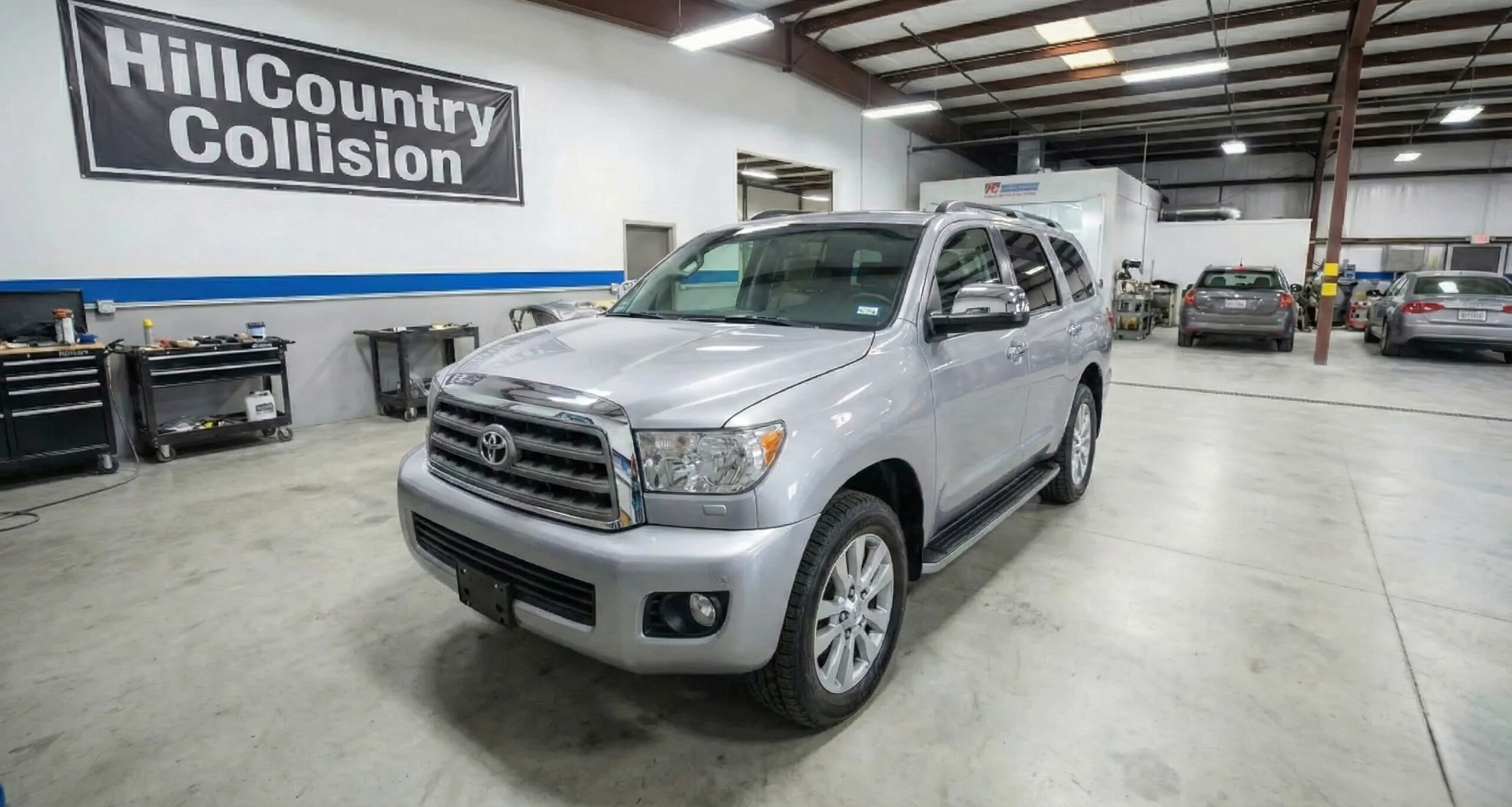 Toyota Auto Body Repair shop after